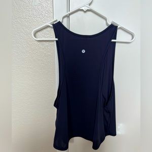Navy blue Lululemon workout top